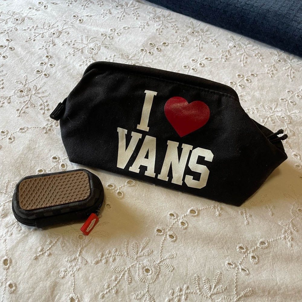 VANS Makeup Bag and Earphone Case